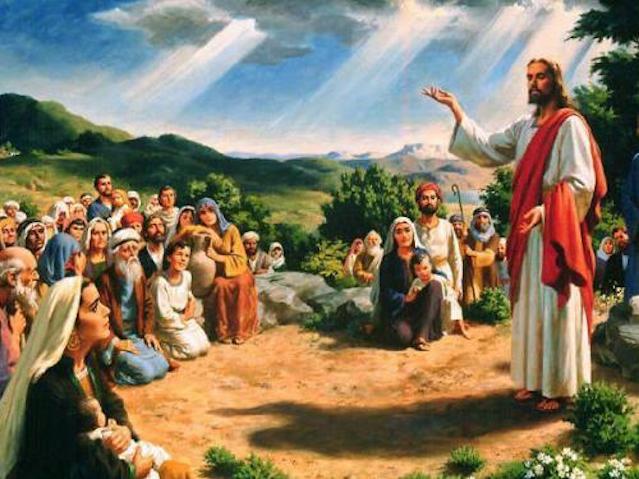 Jesus berkotbah renungan