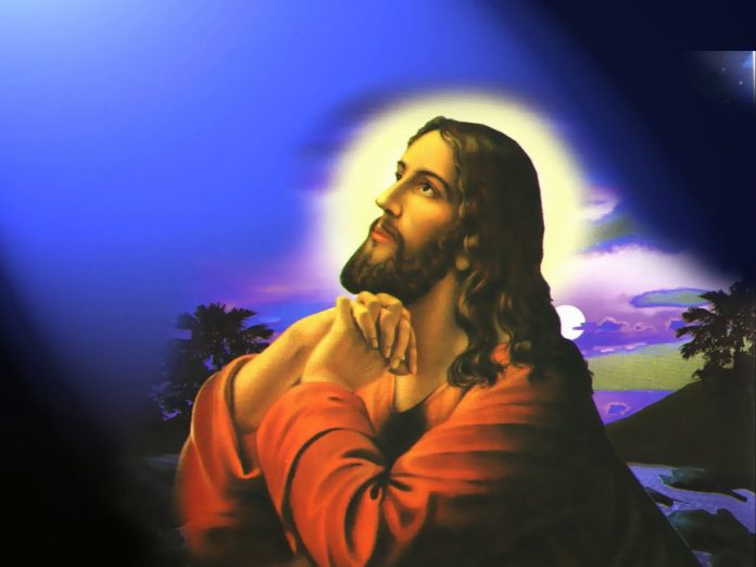 jesus berdoa berdoa