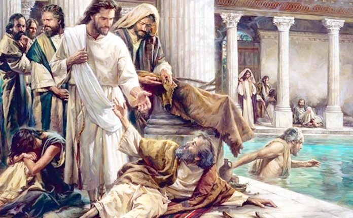 Orang Sakit Disembuhkan oleh Yesus pada Hari Sabat