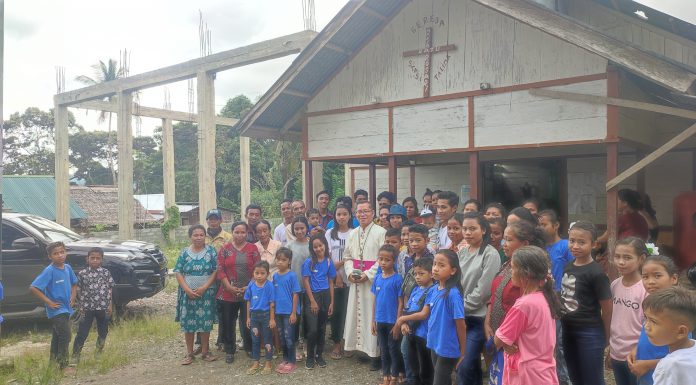 Bangun Gereja di Talima